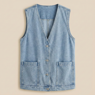 The Downtown Denim Vest