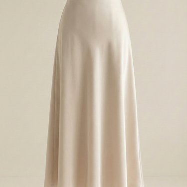 The Luna Silk-Touch Skirt