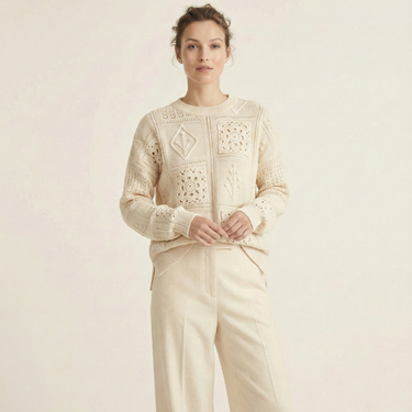 The Vienna Patchwork Sweater